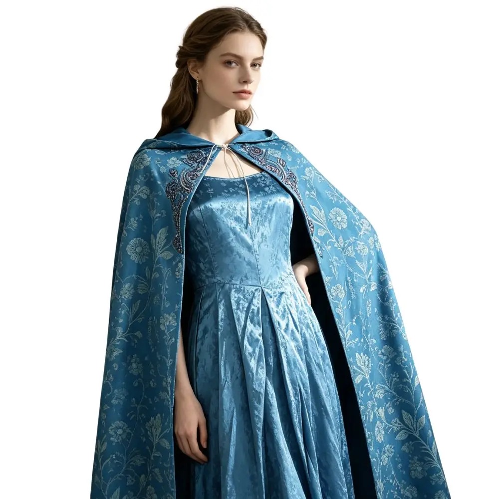 Renaissance Medieval Costume Alicent Cosplay Hightower Hood Cloak Women Dresses Fancy Dress Up Halloween Carnival Party Suit
Renaissance Medieval Costume Alicent Cosplay Hightower Hood Cloak Women Dresses Fancy Dress Up Halloween Carnival Party Suit