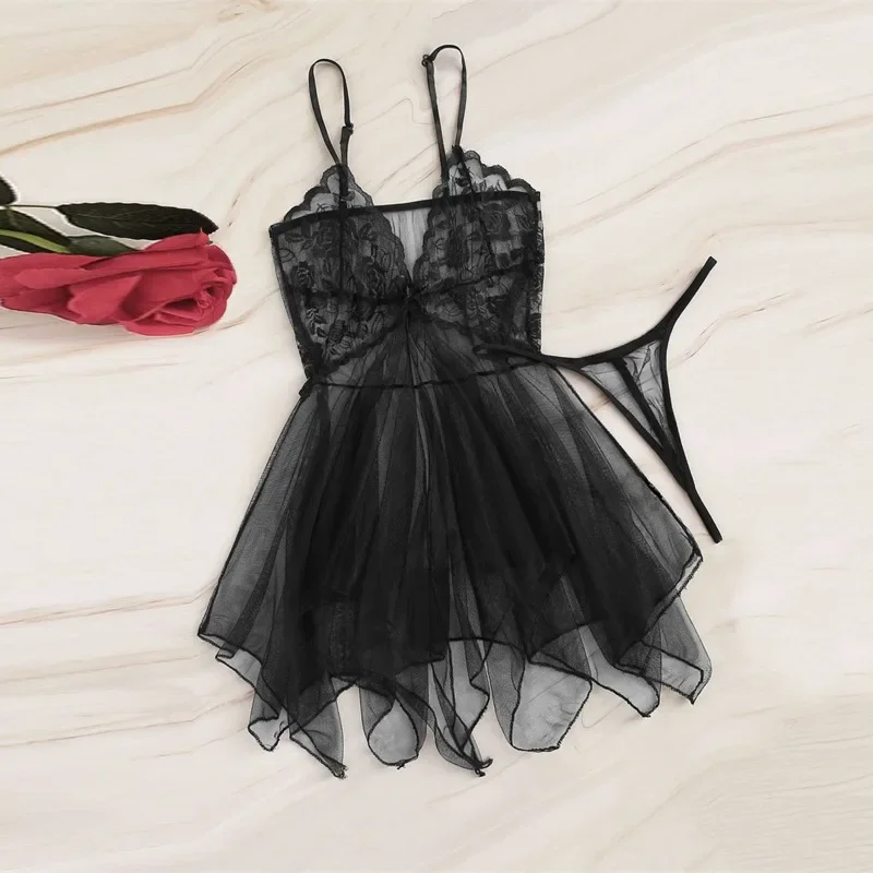 Costume Sexy Lace Lingerie Sets Sleepwear Lace Fluoroscopy Beauty Tulle Elegant Reverie Sexy Lingerie Bra & Brief Sets Female
Costume Sexy Lace Lingerie Sets Sleepwear Lace Fluoroscopy Beauty Tulle Elegant Reverie Sexy Lingerie Bra & Brief Sets Female