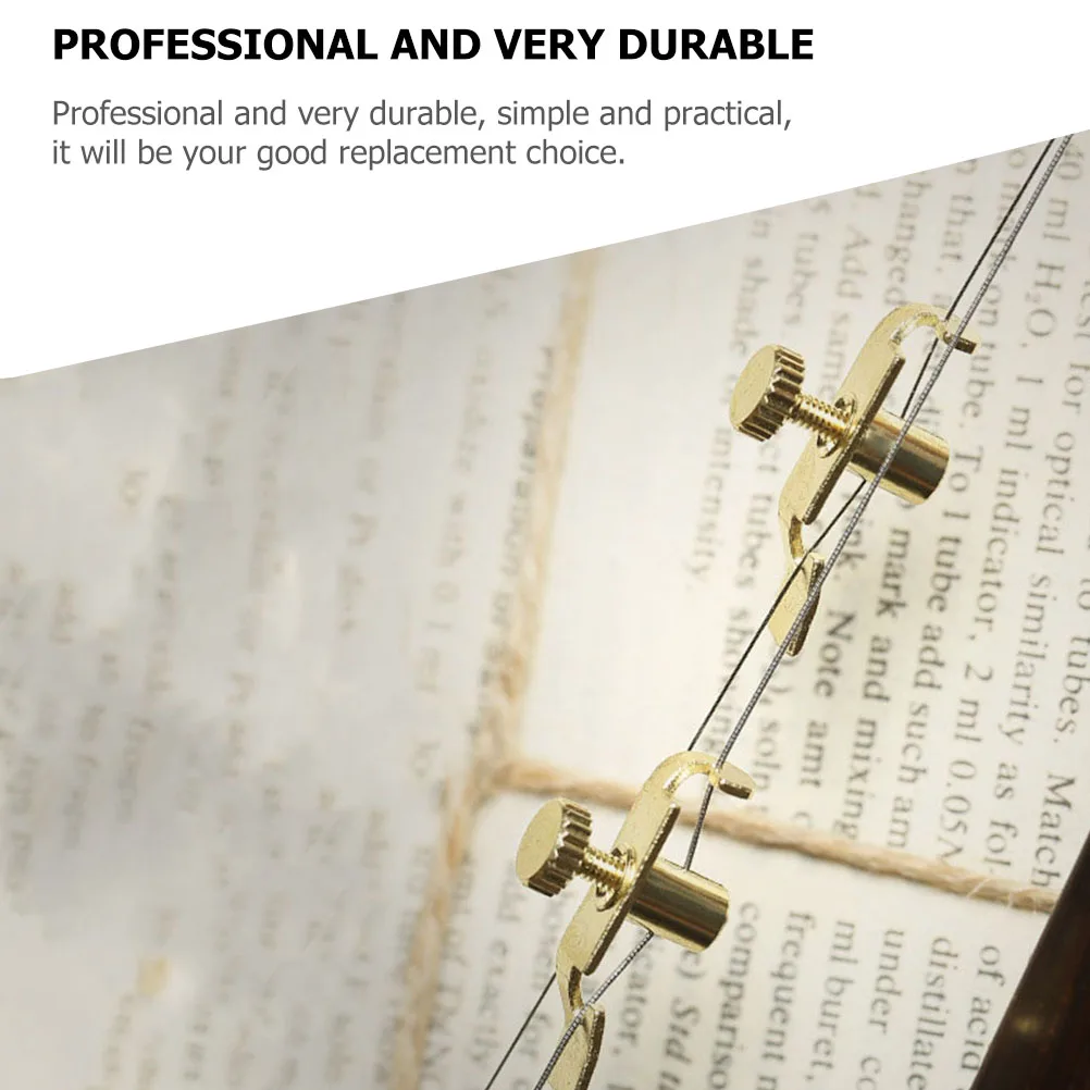 6pcs Stainless Steel Erhu Tuners Fine Tuning Professional Durable Smooth Edge Replacement Accessories String Winders Tools For
6pcs Stainless Steel Erhu Tuners Fine Tuning Professional Durable Smooth Edge Replacement Accessories String Winders Tools For