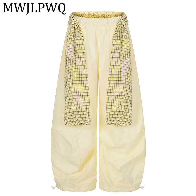 MWJLPWQ Ameican-Style Stap Design Wide-Leg Casual Trousers Men Women Vesatile Loose Fit Casual Dapey Niched Autumn Pants 16068
MWJLPWQ Ameican-Style Stap Design Wide-Leg Casual Trousers Men Women Vesatile Loose Fit Casual Dapey Niched Autumn Pants 16068