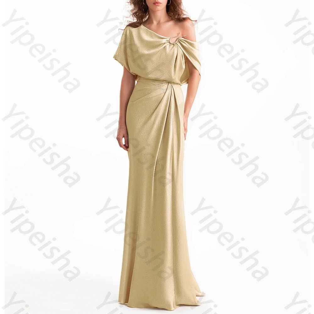 Customized One-shoulder Short Sleeves Evening Dresses Sexy Floor-Length Celebrity Dress Exquisite High Quality Prom Party Gowns
Customized One-shoulder Short Sleeves Evening Dresses Sexy Floor-Length Celebrity Dress Exquisite High Quality Prom Party Gowns