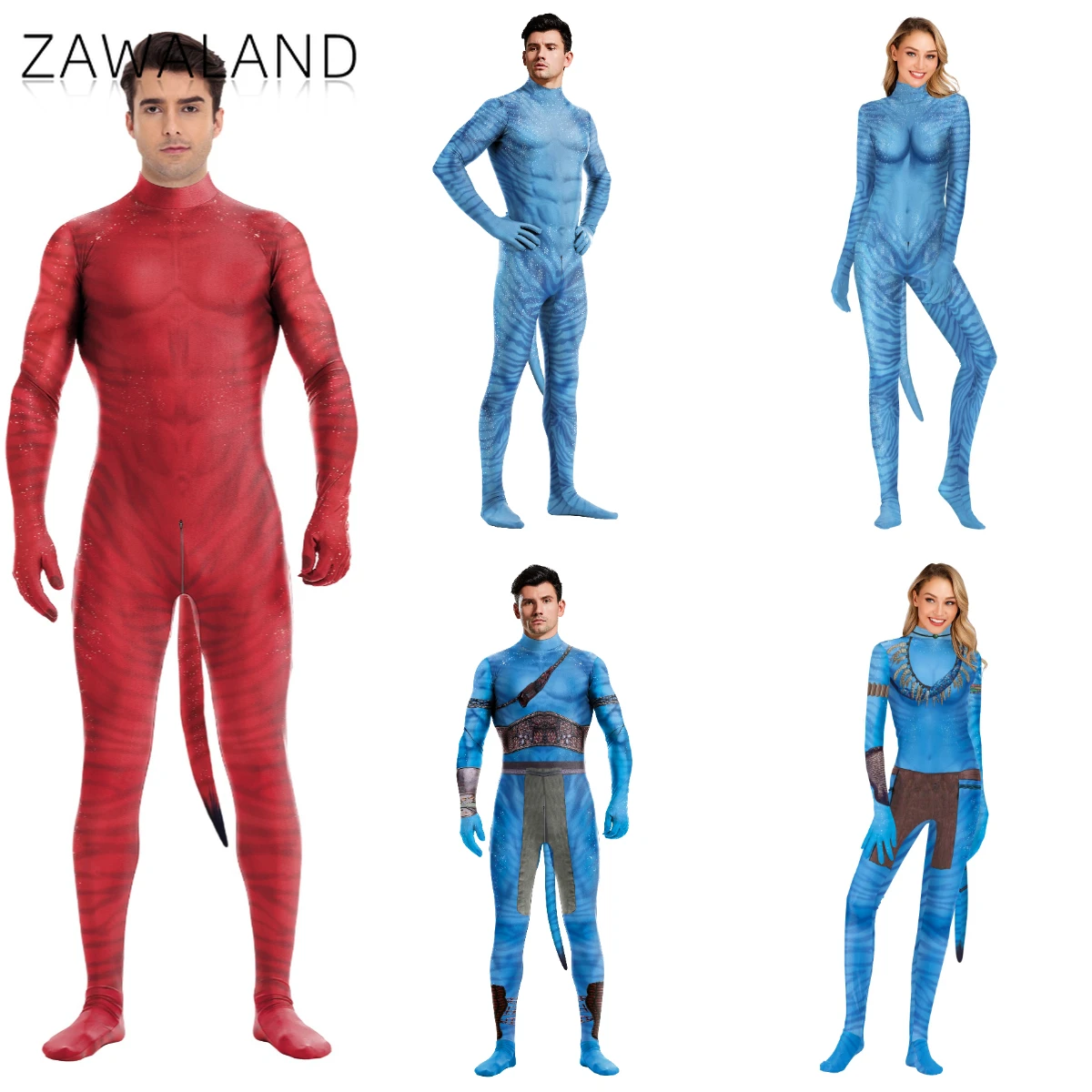 Avatar Fire and Ash Halloween Costume Movie Adult Cosplay Jumpsuit with Tail Men Women Disguise Wear Spandex Couple Zentai Suits
Avatar Fire and Ash Halloween Costume Movie Adult Cosplay Jumpsuit with Tail Men Women Disguise Wear Spandex Couple Zentai Suits