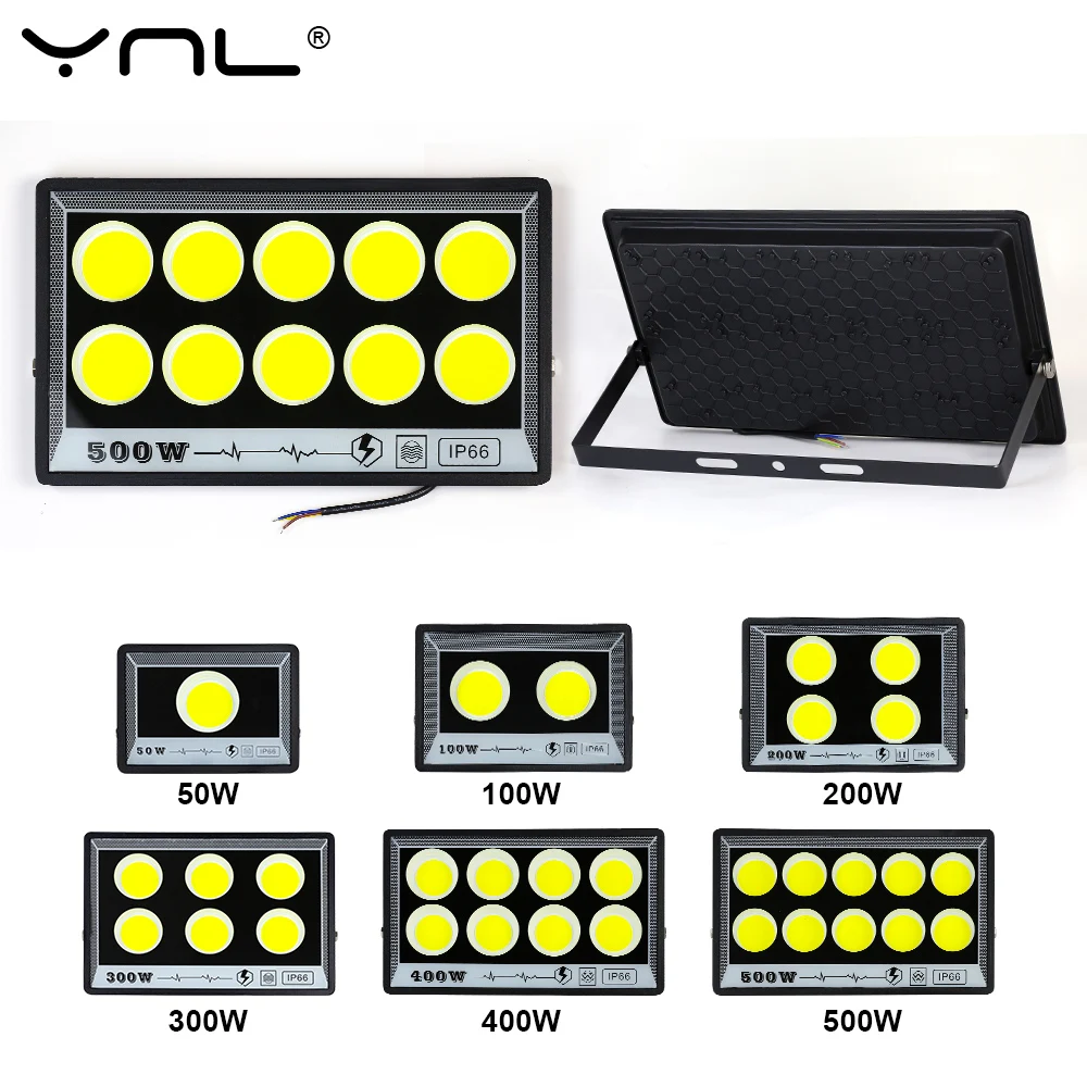 50W 100W 200W 300W 400W 500W LED Flood Light Outdoor Lighting 220V Waterproof IP66 Projector Lighting Spotlight Wall Floodlights
50W 100W 200W 300W 400W 500W LED Flood Light Outdoor Lighting 220V Waterproof IP66 Projector Lighting Spotlight Wall Floodlights