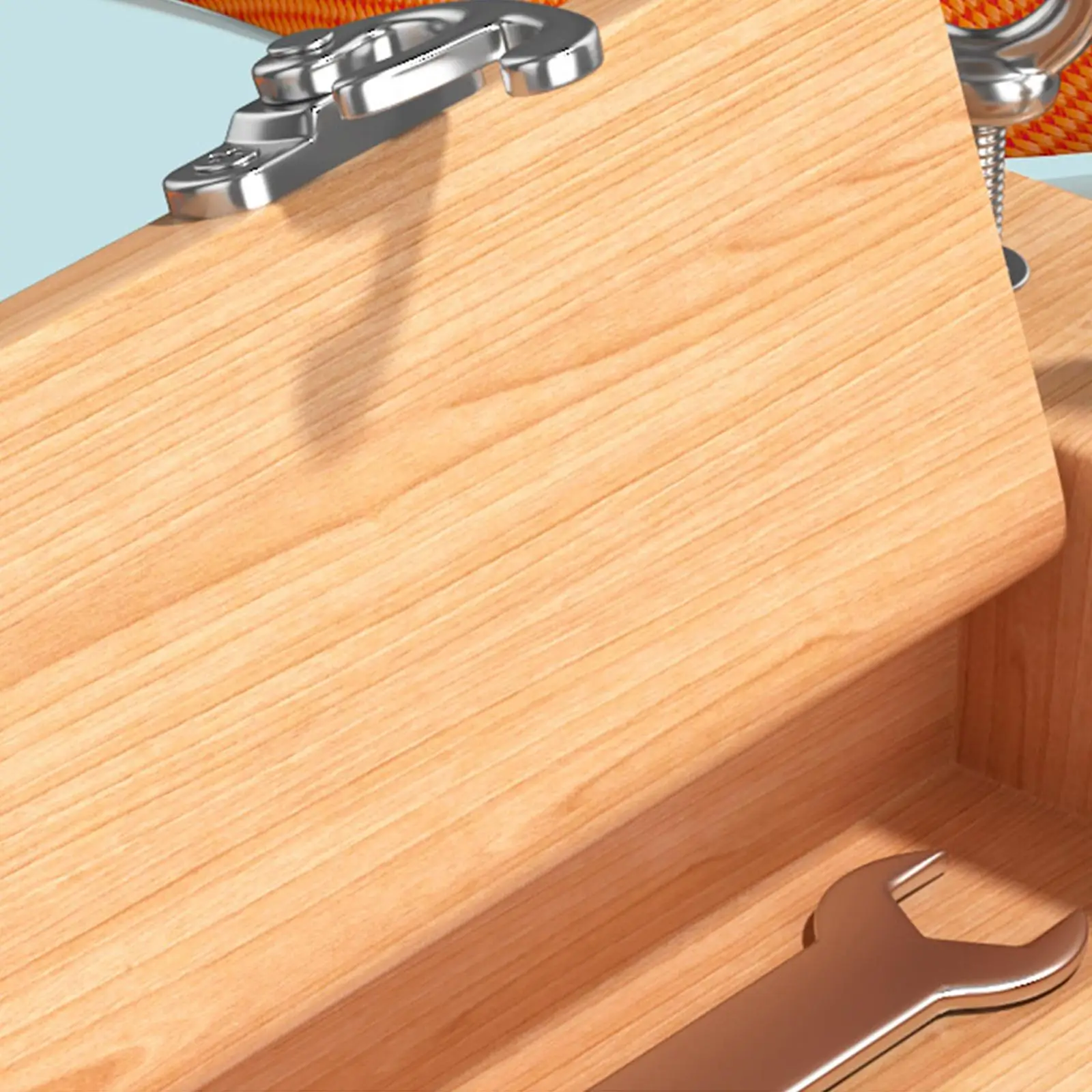 Early Educational Kids Wrench Toy Box Sturdy Wooden Tools for Boys Girls Fine Motor Development Preschool Activity
Early Educational Kids Wrench Toy Box Sturdy Wooden Tools for Boys Girls Fine Motor Development Preschool Activity