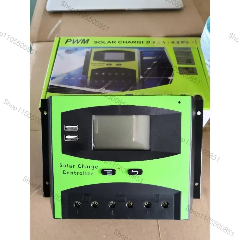 30ASolar Controller 12V/24V Automatic Identification LCD Display Intelligent Adjustment Light Control
30ASolar Controller 12V/24V Automatic Identification LCD Display Intelligent Adjustment Light Control