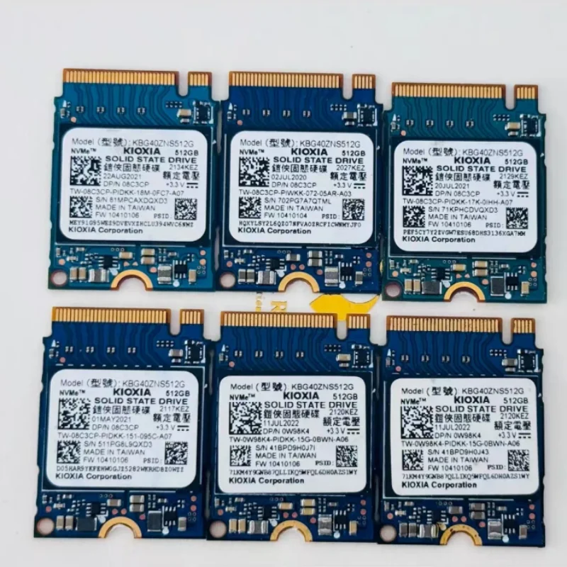 Твердотельный накопитель Toshiba KIOXIA 512 ГБ BG4 2230 KBG40ZNS512G 20DEC2019 DP/N 08C3CP Z9KPE817PTML
Твердотельный накопитель Toshiba KIOXIA 512 ГБ BG4 2230 KBG40ZNS512G 20DEC2019 DP/N 08C3CP Z9KPE817PTML