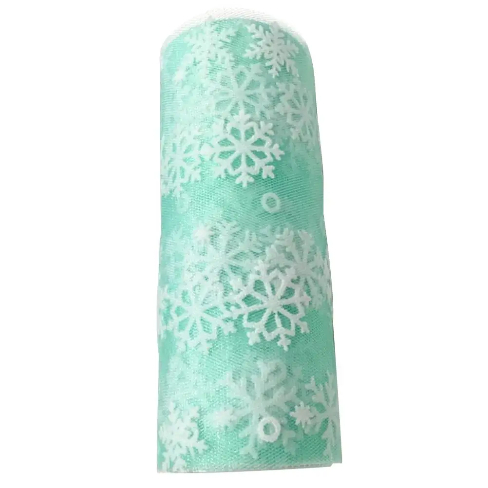 Christmas Tulle Rolls White Glitter Snowflakes Fabric for Party Decorations DIY Craft Supplies Wedding Gauze Roll Packaging
Christmas Tulle Rolls White Glitter Snowflakes Fabric for Party Decorations DIY Craft Supplies Wedding Gauze Roll Packaging