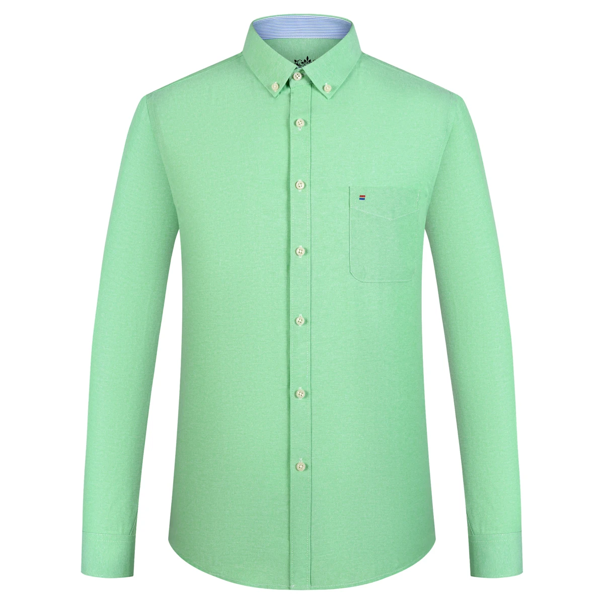 Men's Solid Oxford Shirt Long Sleeve Dress Shirt Work Casual Button Down Shirts with Pocket
Men's Solid Oxford Shirt Long Sleeve Dress Shirt Work Casual Button Down Shirts with Pocket