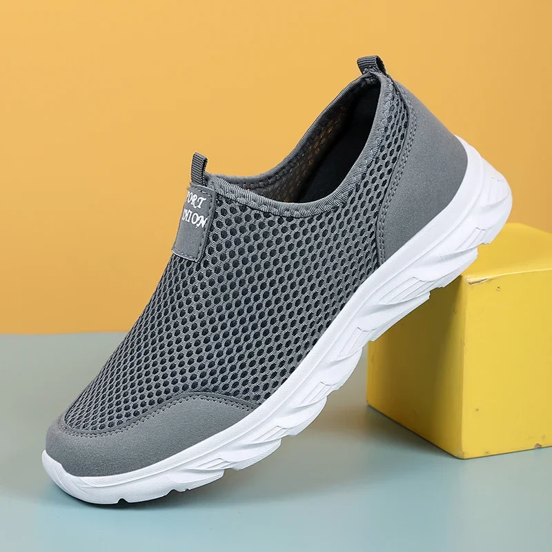 2025 Lightweight Men Casual Shoes Breathable Slip on Male Casual Sneakers Anti-slip Men's Flats Outdoor Walking Shoes Size 39-46
2025 Lightweight Men Casual Shoes Breathable Slip on Male Casual Sneakers Anti-slip Men's Flats Outdoor Walking Shoes Size 39-46