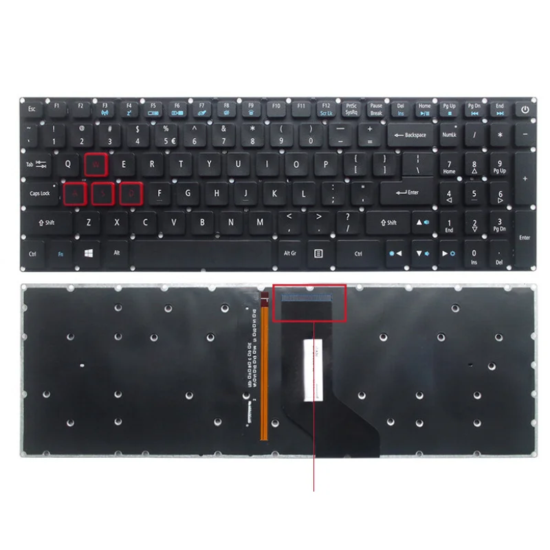 YY+Laptop Keyboard for Acer LG5P-A51BRL NKI1513053 PK131TY1B00 US English Backlit
YY+Laptop Keyboard for Acer LG5P-A51BRL NKI1513053 PK131TY1B00 US English Backlit