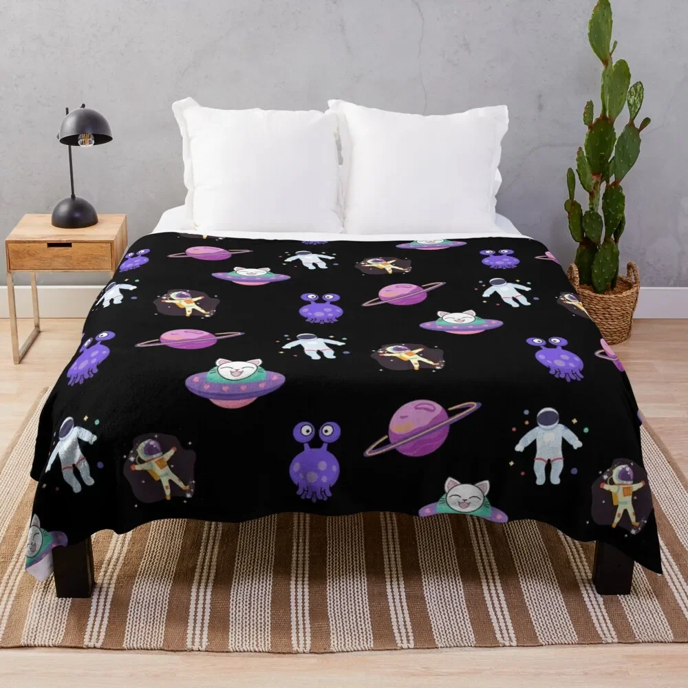 The Space Cat Sticker pack Throw Blanket blankets and throws for sofa Single Blankets
The Space Cat Sticker pack Throw Blanket blankets and throws for sofa Single Blankets