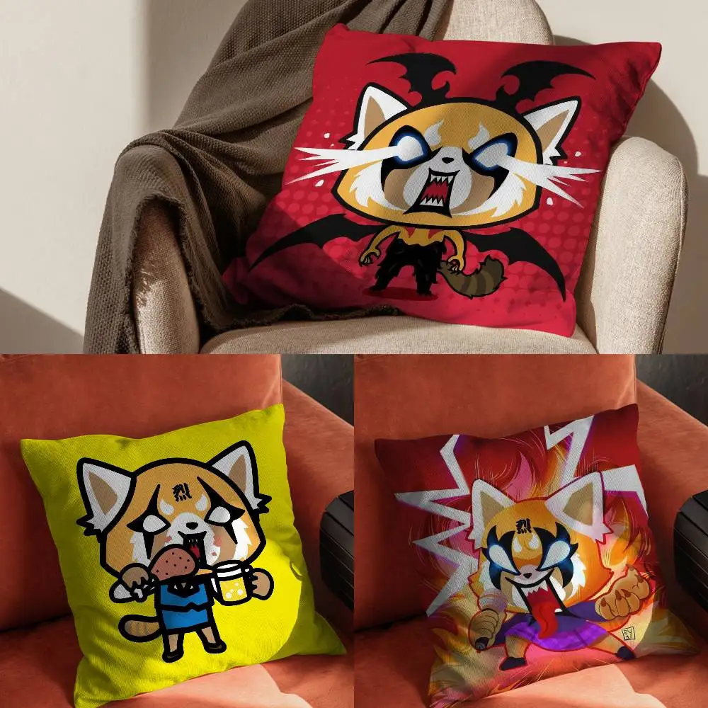A-Aggretsuko Pillow Case Pillowcase For Car Pillows 60x60 Cushions Luxury Double Sided Cover Home And Decoration Sofa 30x30
A-Aggretsuko Pillow Case Pillowcase For Car Pillows 60x60 Cushions Luxury Double Sided Cover Home And Decoration Sofa 30x30