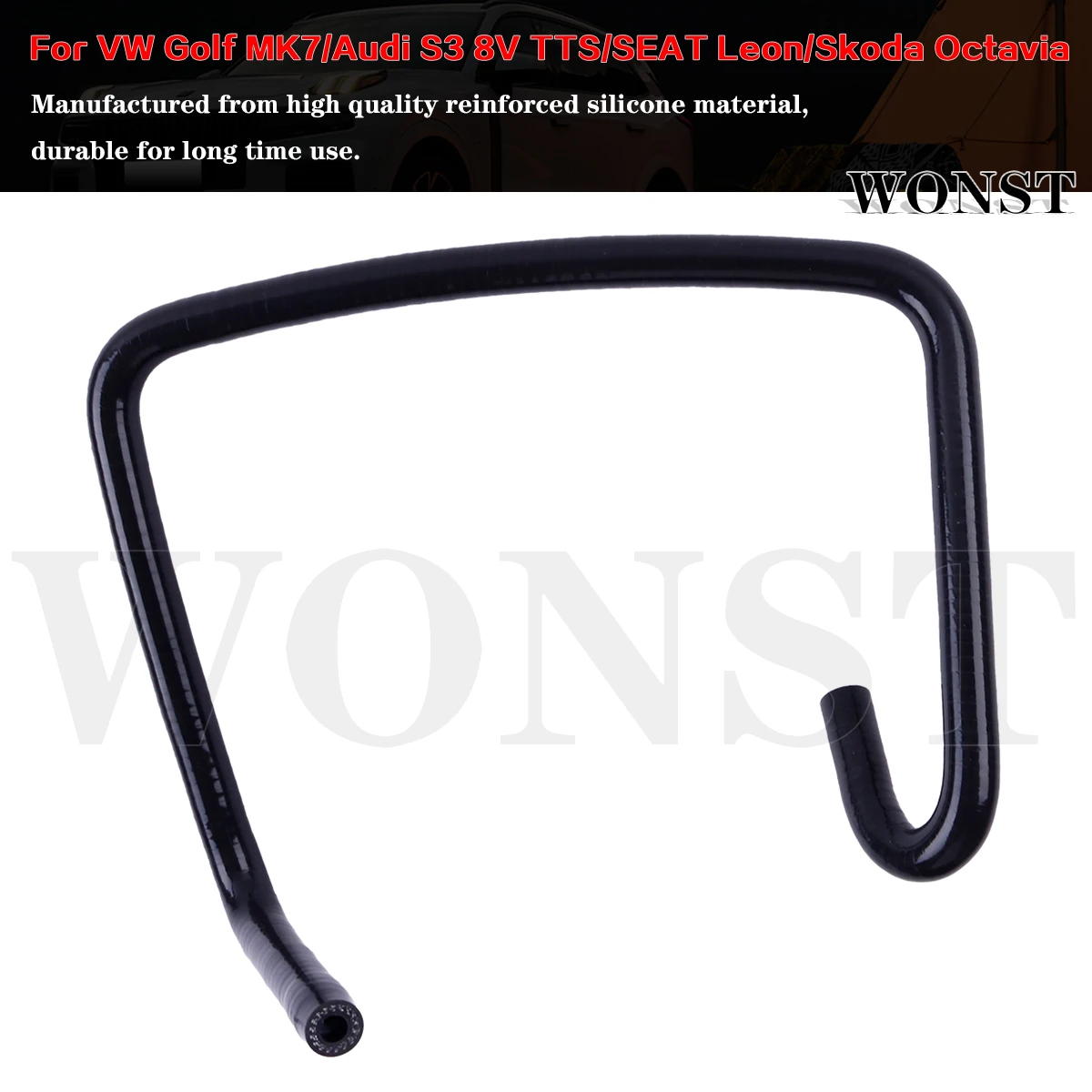 Silicone Intake Coolant Under Pipe Hose For VW Golf MK7 GTI R / Audi S3 8V / SEAT Leon Cupra MQB 2.0TSI
Silicone Intake Coolant Under Pipe Hose For VW Golf MK7 GTI R / Audi S3 8V / SEAT Leon Cupra MQB 2.0TSI