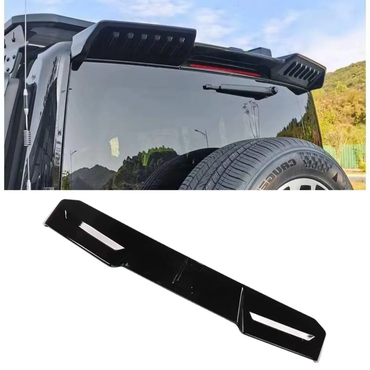 For Haval H9 2nd Generation 2024+ Car Rear Roof Spoiler Wing Modification Part Rear Roof Spoiler Wing Car Accessories Exterior
For Haval H9 2nd Generation 2024+ Car Rear Roof Spoiler Wing Modification Part Rear Roof Spoiler Wing Car Accessories Exterior