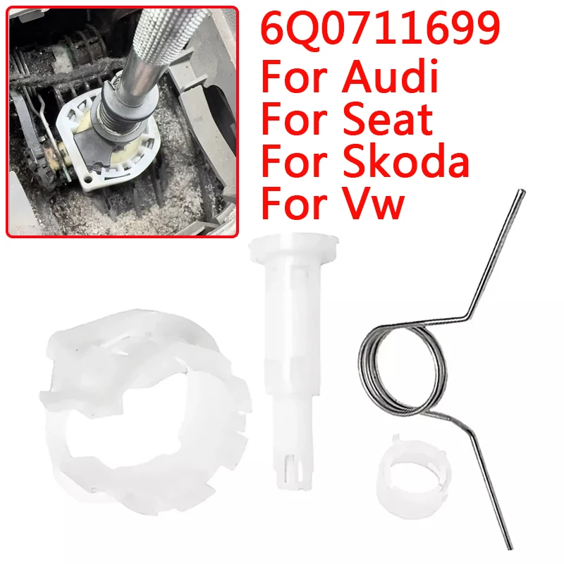 4 шт. 6Q0711699 для Audi для сиденья для Skoda для VW, автомобильный рычаг переключения передач, селектор коробки передач, разъем втулки, комплект подшипников пружины
4 шт. 6Q0711699 для Audi для сиденья для Skoda для VW, автомобильный рычаг переключения передач, селектор коробки передач, разъем втулки, комплект подшипников пружины