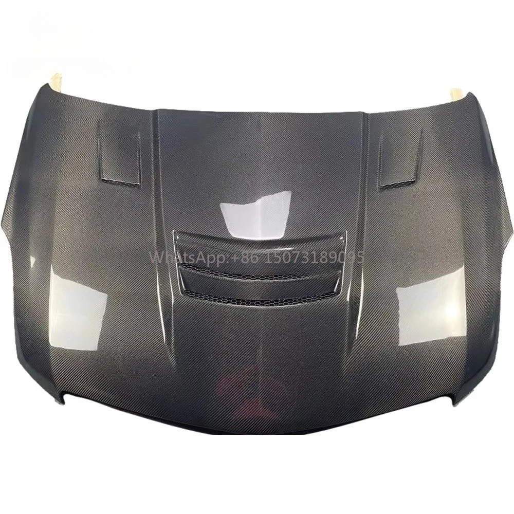 V Style Single Sided Carbon Fiber Front Engine Hood Vent Cover for Cadillac XTS Car Hood
V Style Single Sided Carbon Fiber Front Engine Hood Vent Cover for Cadillac XTS Car Hood