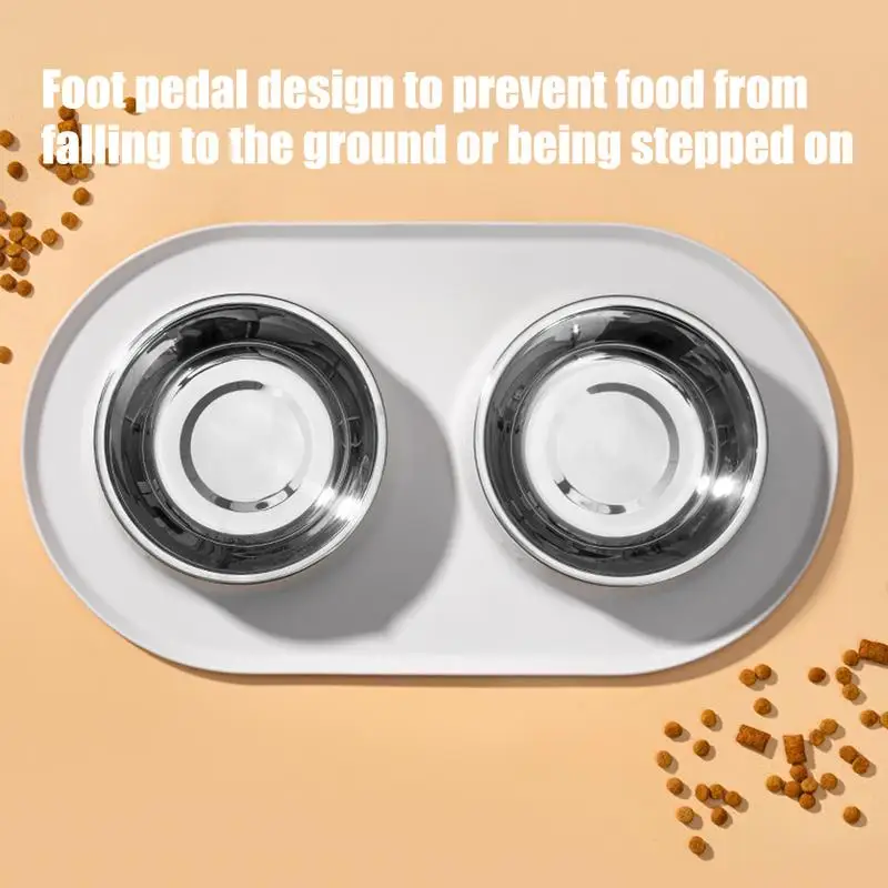 Water Bowls For Dogs Feeding Dishes With Mats Anti-Slip Waterproof Dog Cat Breed Silicone Bowl Dish For Eating Feeding Snack
Water Bowls For Dogs Feeding Dishes With Mats Anti-Slip Waterproof Dog Cat Breed Silicone Bowl Dish For Eating Feeding Snack