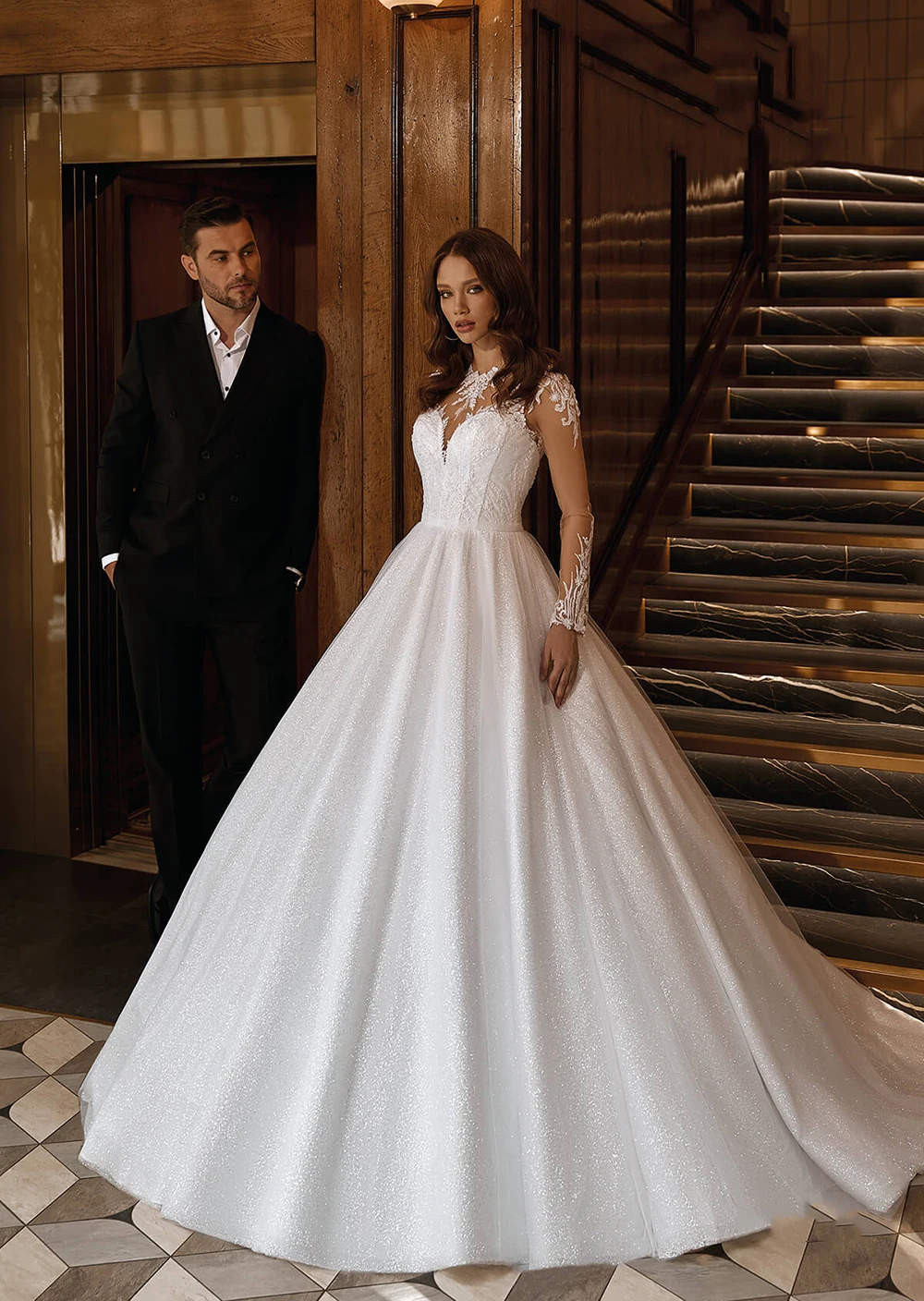 Round Collar Women Wedding Dresses Elegant A-Line Satin Bride Gown Mopping Length Engagement Banquet Vestido De Novia Customized
Round Collar Women Wedding Dresses Elegant A-Line Satin Bride Gown Mopping Length Engagement Banquet Vestido De Novia Customized