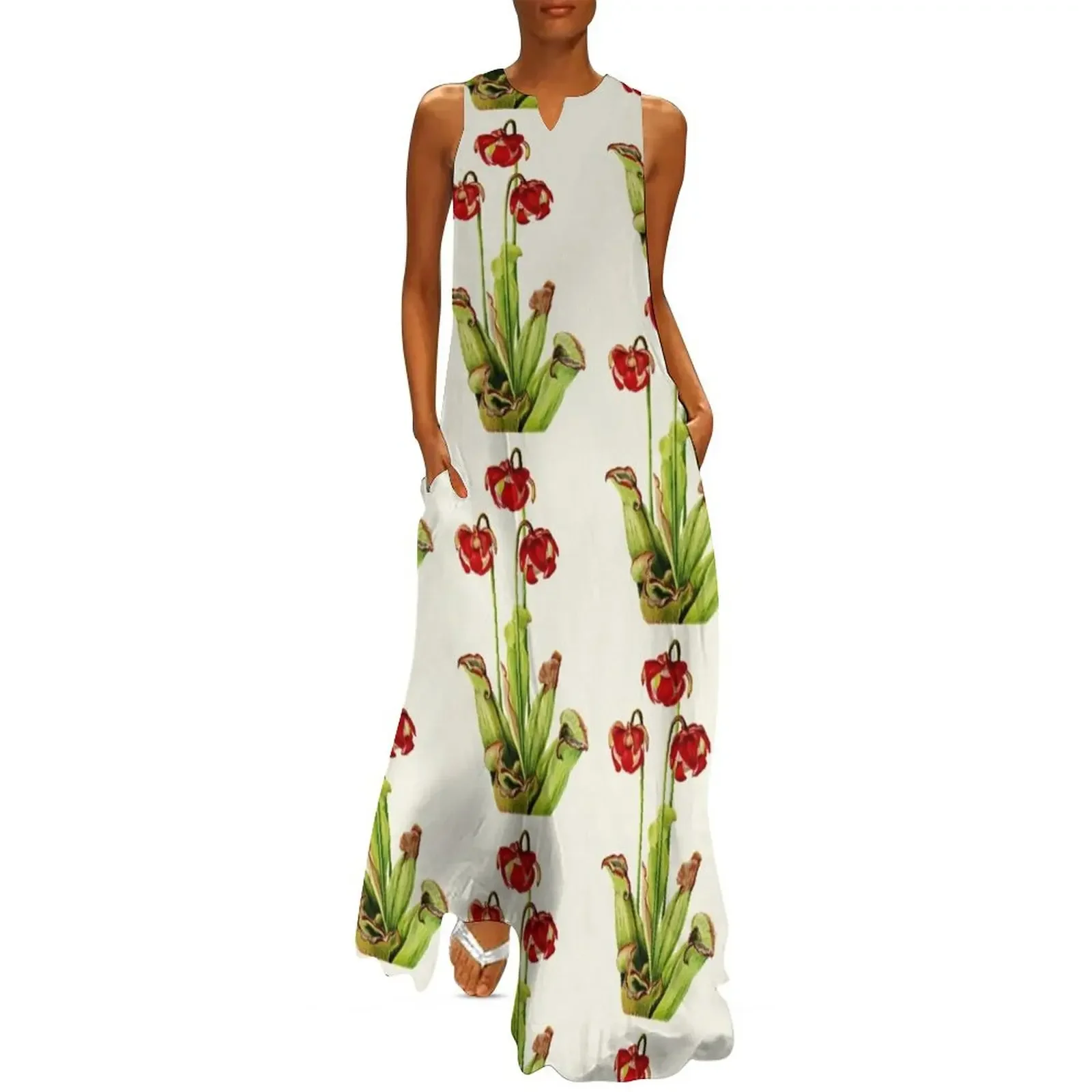 Purple Pitcherplant - Sarracenia Purpurea- Walcott - Botanical Illustration Long Dress prom clothes clothes Dress
Purple Pitcherplant - Sarracenia Purpurea- Walcott - Botanical Illustration Long Dress prom clothes clothes Dress