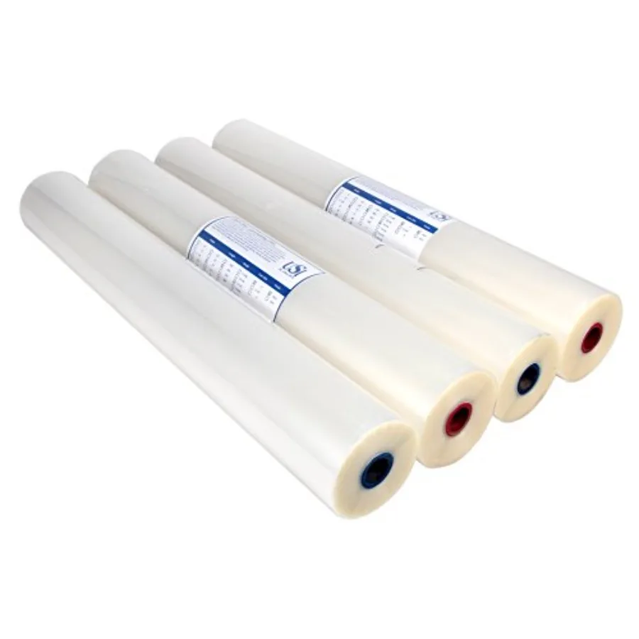 Laminating film for thermal roll laminators, EVA material, clear color, premium clarity and low-temp compatibility, 1 inch core
Laminating film for thermal roll laminators, EVA material, clear color, premium clarity and low-temp compatibility, 1 inch core