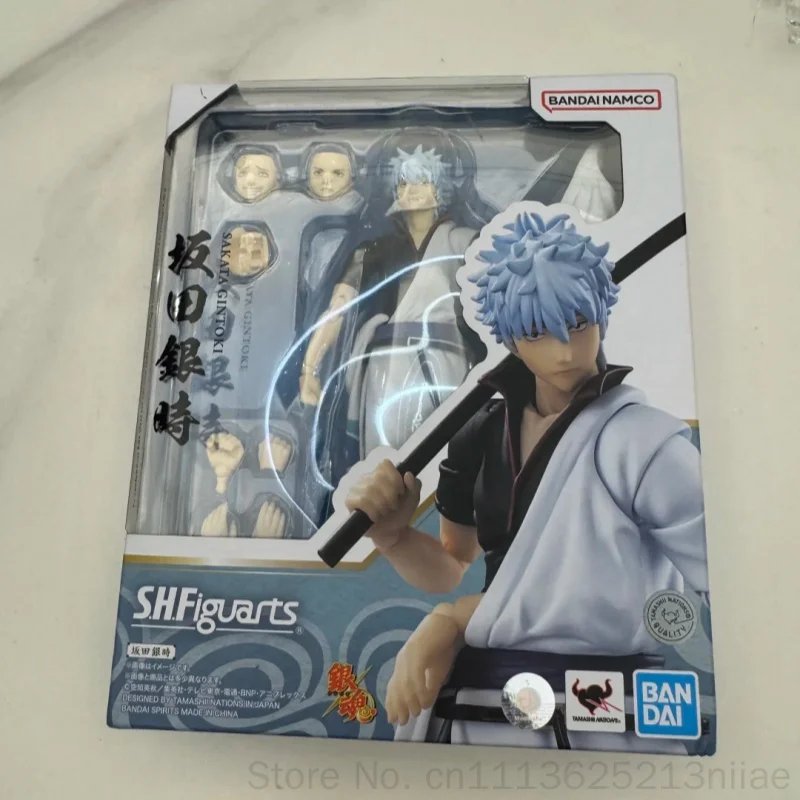 Bandai Shfiguarts Sakata Gintoki Joint Movable Action Figure Gintama Shiroyasha Yorozuya Authentic Collectible Model In Stock
Bandai Shfiguarts Sakata Gintoki Joint Movable Action Figure Gintama Shiroyasha Yorozuya Authentic Collectible Model In Stock