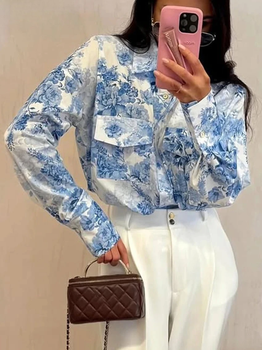 DINADD Fashion Loose Print Women's Blouse 2025 Vintage Lapel Long Sleeve Shirt Elegant Classic Pockets Top Female Clothing
DINADD Fashion Loose Print Women's Blouse 2025 Vintage Lapel Long Sleeve Shirt Elegant Classic Pockets Top Female Clothing