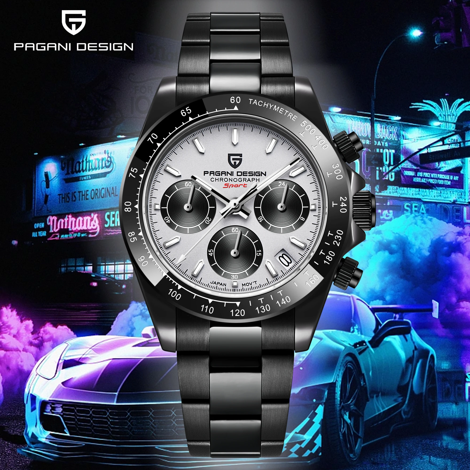 PAGANI Design 2023 Top Brand Men's Sports Quartz Watches Luxury Chronograph Sapphire Stainless Steel Waterproof Reloj Hombre
PAGANI Design 2023 Top Brand Men's Sports Quartz Watches Luxury Chronograph Sapphire Stainless Steel Waterproof Reloj Hombre