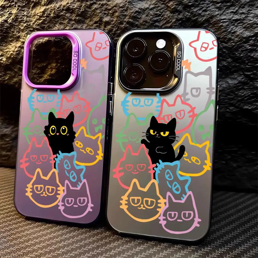 Phone Cover Case for iPhone 17 Pro Max 11 12 Pro 14 Plus 13 Air 16 15 Trendy Cute Black Cat
Phone Cover Case for iPhone 17 Pro Max 11 12 Pro 14 Plus 13 Air 16 15 Trendy Cute Black Cat