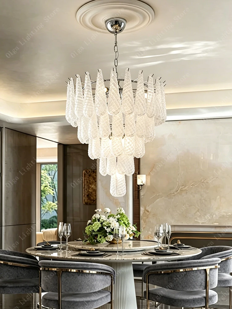 Indoor Luxury Handmade Glass Lampshades Ceiling Pendant Light Decoration Home Items, Dining Room Hanging Chandeliers Nordic
Indoor Luxury Handmade Glass Lampshades Ceiling Pendant Light Decoration Home Items, Dining Room Hanging Chandeliers Nordic
