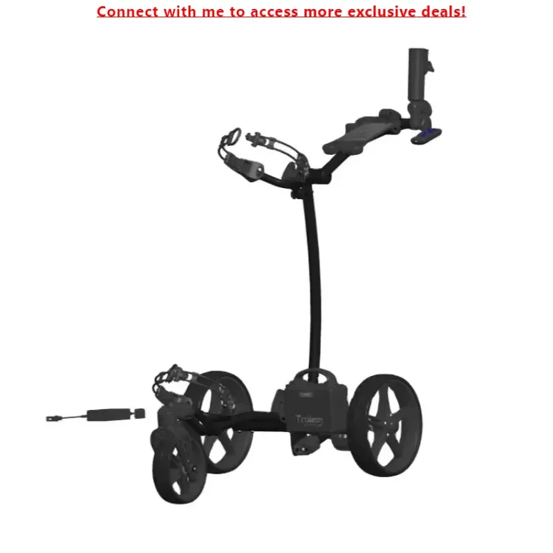 Electric Rechargeable Battery Golf Caddy For Carrying Clubs And Golf Bag W/ Remote Control Anti Tip Wheel & Downhill Control
Electric Rechargeable Battery Golf Caddy For Carrying Clubs And Golf Bag W/ Remote Control Anti Tip Wheel & Downhill Control