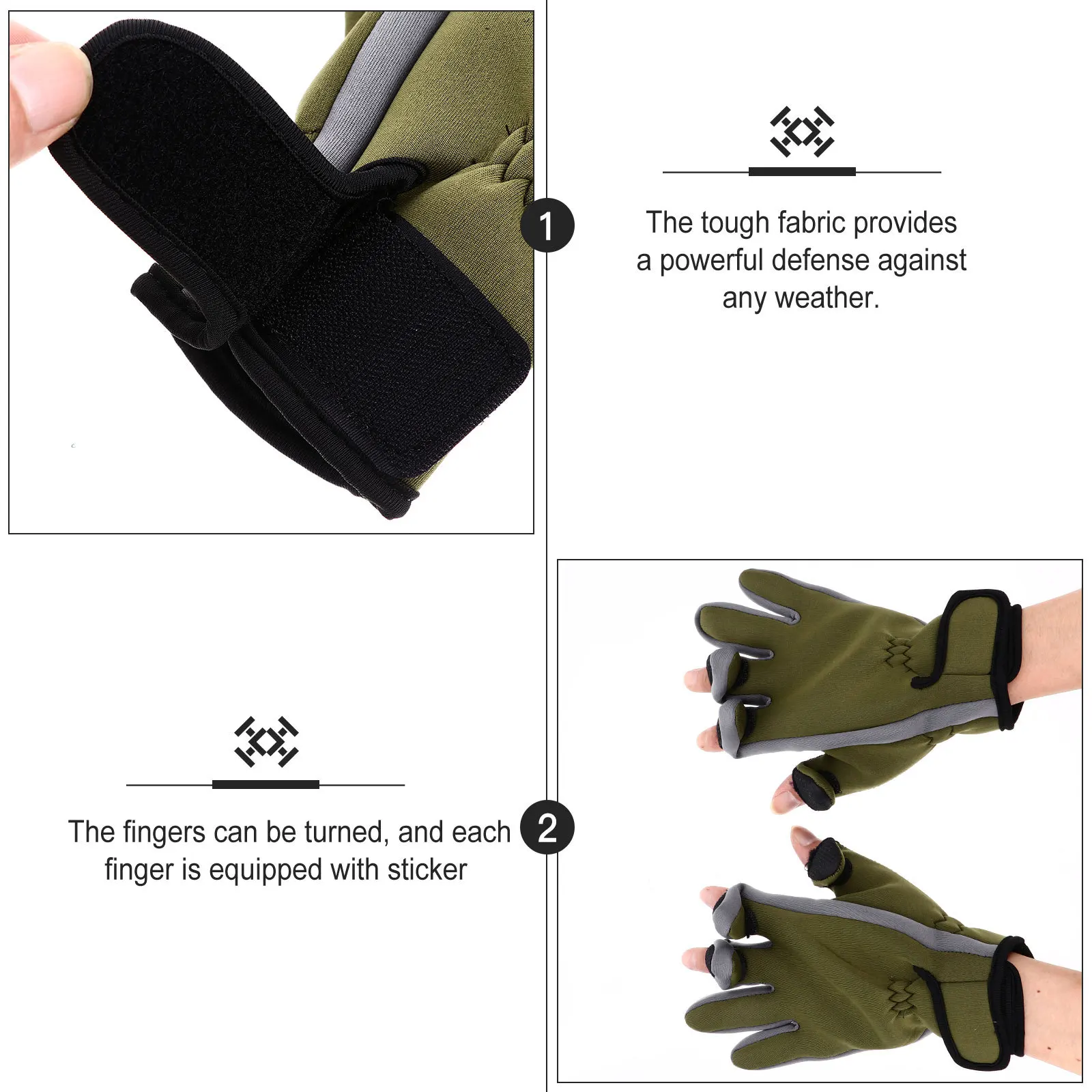 1Pair Cycling Gloves Outdoor Winter Warm Three Fingers Cut Shockproof Non-Slip Waterproof Hiking Climbing Mitts
1Pair Cycling Gloves Outdoor Winter Warm Three Fingers Cut Shockproof Non-Slip Waterproof Hiking Climbing Mitts