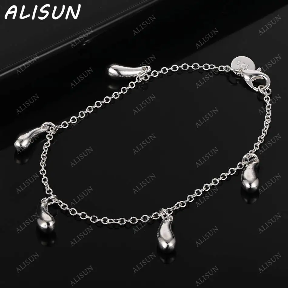 ALISUN 925 Sterling Silver Small Eggplant Pendant Bracelets For Women Charm Trend Birthday Gifts Fashion Party Fine Jewelry
ALISUN 925 Sterling Silver Small Eggplant Pendant Bracelets For Women Charm Trend Birthday Gifts Fashion Party Fine Jewelry