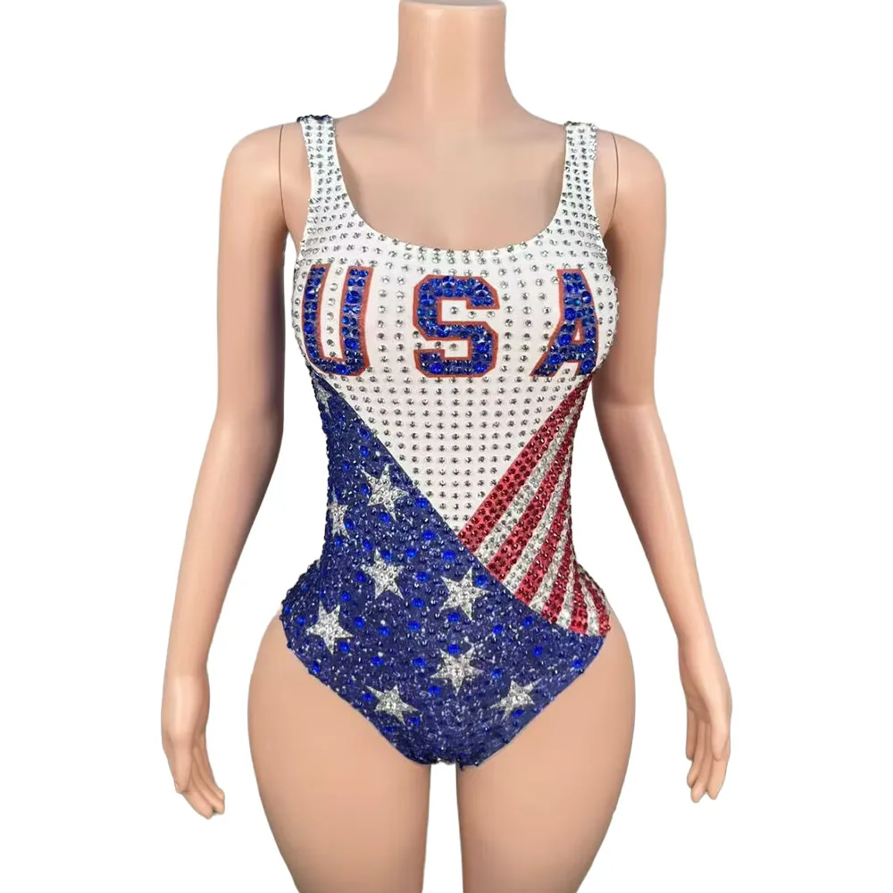 Luxury Sparkly Rhinestone Bodysuit Nightclub Show Costume Party Outfit Women Sexy Dance Singer Photo Shoot Stage Wear
Luxury Sparkly Rhinestone Bodysuit Nightclub Show Costume Party Outfit Women Sexy Dance Singer Photo Shoot Stage Wear