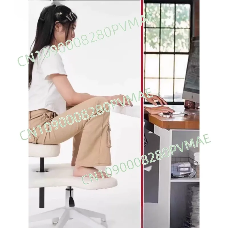 Seat Office Chair for Cross Legged Sitting Stool Office Furniture Ergonomic Kneeling Posture Thick Cushion Seat Chair
Seat Office Chair for Cross Legged Sitting Stool Office Furniture Ergonomic Kneeling Posture Thick Cushion Seat Chair