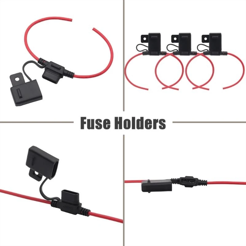 96GB 10pcs 32V 30A Reusable Fuses Holder with Waterproof Caps Fuses Holders
96GB 10pcs 32V 30A Reusable Fuses Holder with Waterproof Caps Fuses Holders