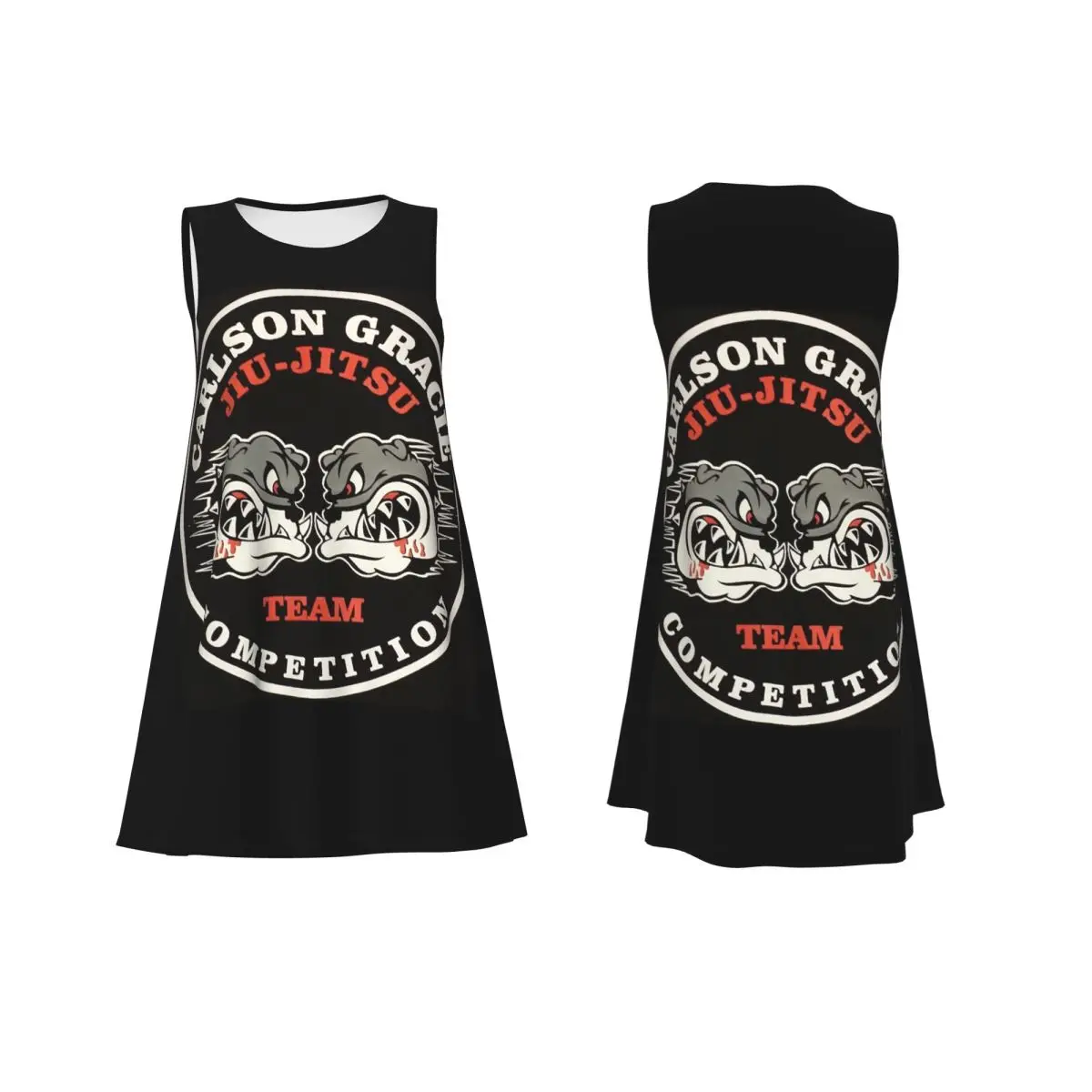 Carlson Gracie Jiu Jitsu Team Summer Women Short Sleeve Dress Casual Sleeveless Round Neck Loose Dresses Street Robe
Carlson Gracie Jiu Jitsu Team Summer Women Short Sleeve Dress Casual Sleeveless Round Neck Loose Dresses Street Robe