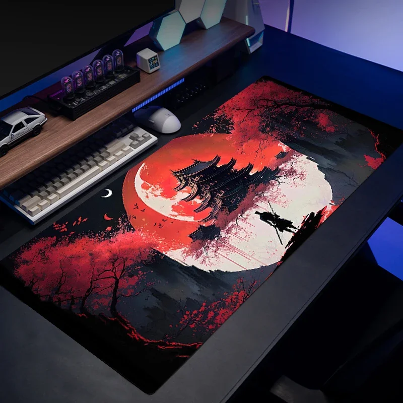 XXL 90x40cm Japanese Katana Sakura Game Mouse Pad Large Size Anime Office Keyboard Pads Red Blood Moon PC Laptop Desk mat Carpet
XXL 90x40cm Japanese Katana Sakura Game Mouse Pad Large Size Anime Office Keyboard Pads Red Blood Moon PC Laptop Desk mat Carpet