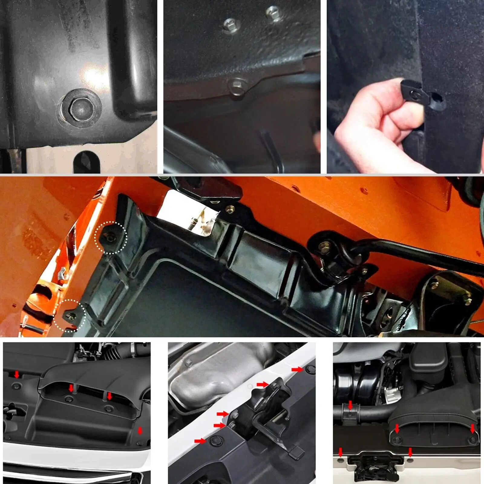 35PCS Auto Fastener & Clip Fitting Kit Undertray Under Engine Cover Shield Body Bolts For Nissan Qashqai Interior Accessories
35PCS Auto Fastener & Clip Fitting Kit Undertray Under Engine Cover Shield Body Bolts For Nissan Qashqai Interior Accessories