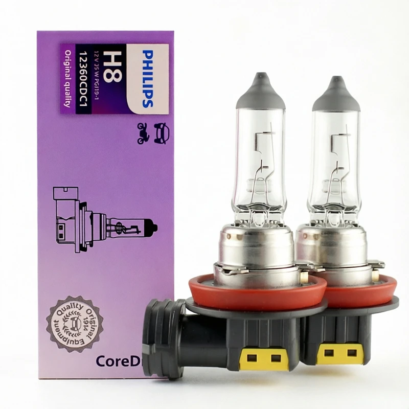 1 Pair Philips Vision H8 12V 35W PGJ19-1 12360CDC1 Original Light Car Fog Lamp OEM Quality Auto Head Bulb
1 Pair Philips Vision H8 12V 35W PGJ19-1 12360CDC1 Original Light Car Fog Lamp OEM Quality Auto Head Bulb