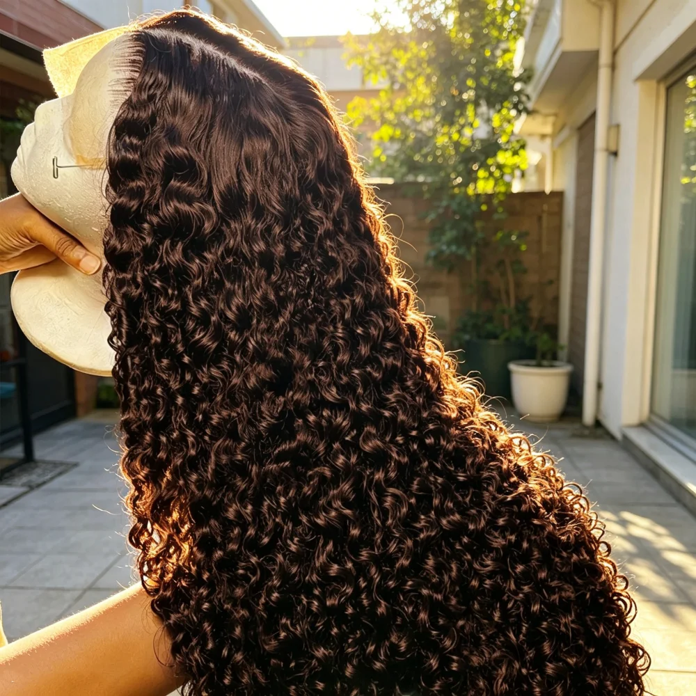 Deep Wave Chocolate Brown 13x6 HD Lace Frontal Wigs Human Hair Transparent Pre Plucked Curly Water Wave 13x4 Lace Frontal Wigs
Deep Wave Chocolate Brown 13x6 HD Lace Frontal Wigs Human Hair Transparent Pre Plucked Curly Water Wave 13x4 Lace Frontal Wigs