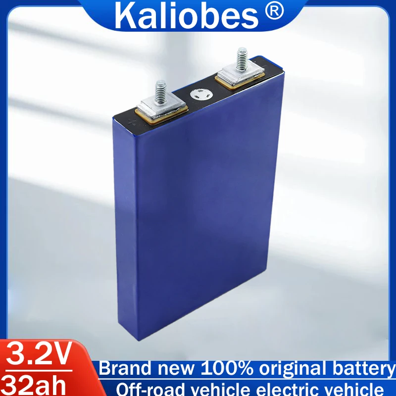 New 3.2V 32Ah 30Ah LiFePO4 Battery Pack 90A Discharge 3.2V 32000mAh Motorcycle Car Motor Battery Modified Stud Off-Road Vehicle
New 3.2V 32Ah 30Ah LiFePO4 Battery Pack 90A Discharge 3.2V 32000mAh Motorcycle Car Motor Battery Modified Stud Off-Road Vehicle