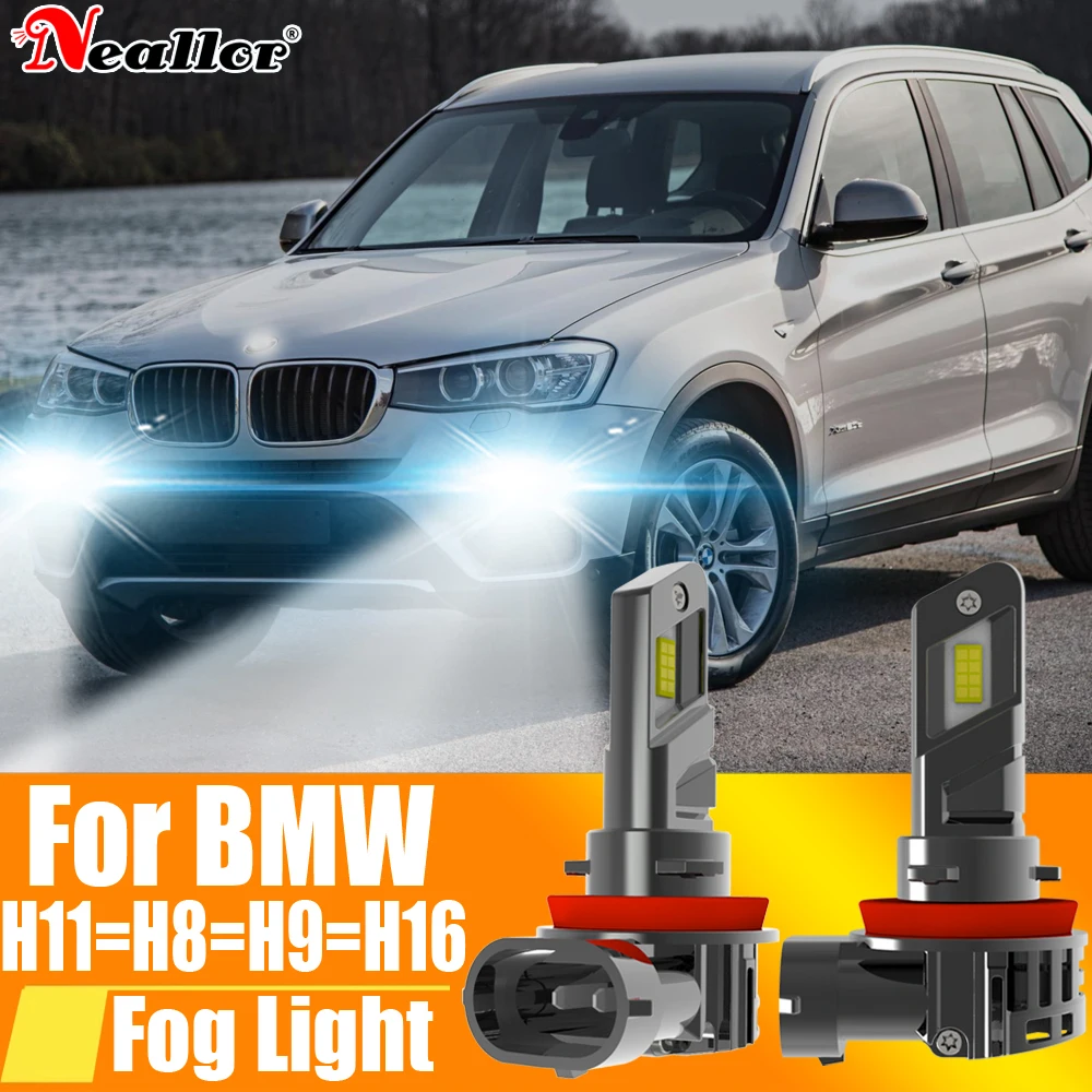 2x H11 H8 Led Fog Lights Headlight Canbus H16 H9 Car Bulb 6000K White Diode Driving Running Lamp 12v 55w For BMW X3 F25 E83 F30
2x H11 H8 Led Fog Lights Headlight Canbus H16 H9 Car Bulb 6000K White Diode Driving Running Lamp 12v 55w For BMW X3 F25 E83 F30