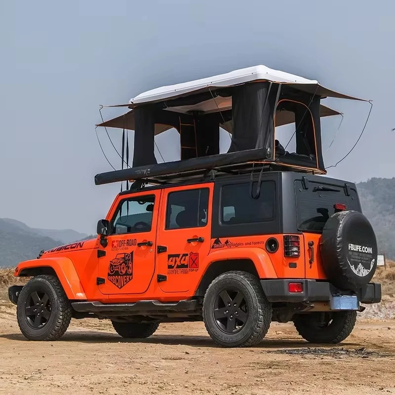 Quick Setup Waterproof Rooftop Camping Tent with Skylight Hard Shell Car Roof Tent for SUV
Quick Setup Waterproof Rooftop Camping Tent with Skylight Hard Shell Car Roof Tent for SUV