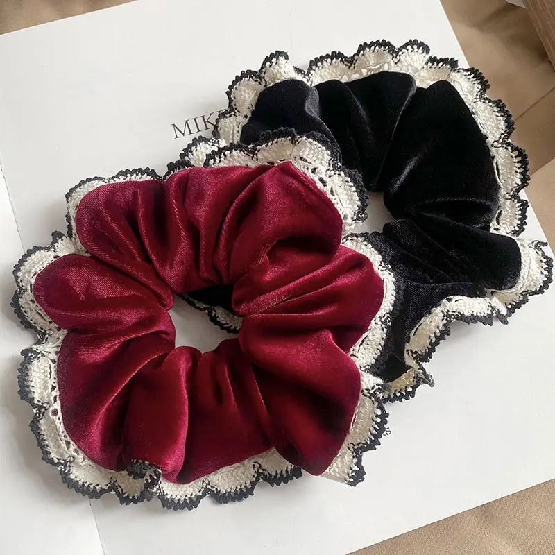2025 Elegant Velvet Scrunchies Women Girls Elastic Hair Rubber Bands Accessories Tie Hair Ring Rope Headdress Headwear Ornament
2025 Elegant Velvet Scrunchies Women Girls Elastic Hair Rubber Bands Accessories Tie Hair Ring Rope Headdress Headwear Ornament