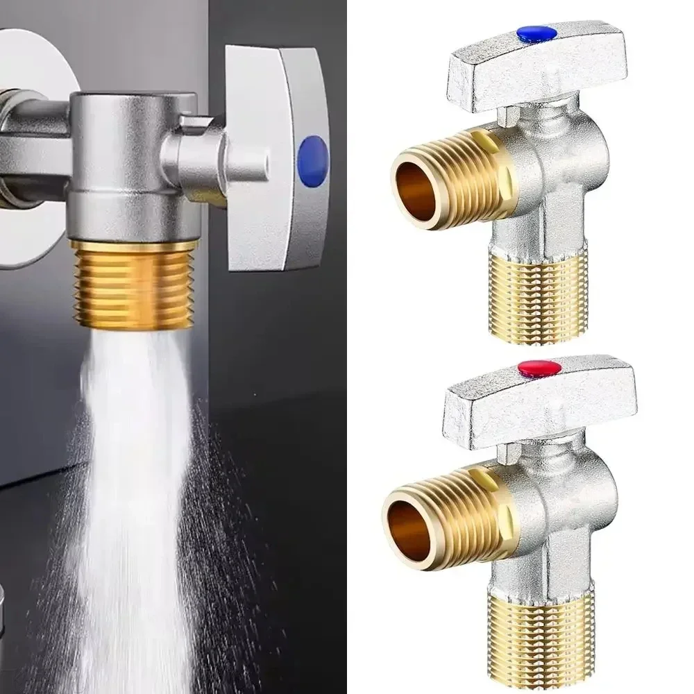 Durable Hot and Cold Water Large Flow Water Stop Valves Brass with Handle Bathroom Kitchen Sink Stop Valve G1/2"
Durable Hot and Cold Water Large Flow Water Stop Valves Brass with Handle Bathroom Kitchen Sink Stop Valve G1/2"