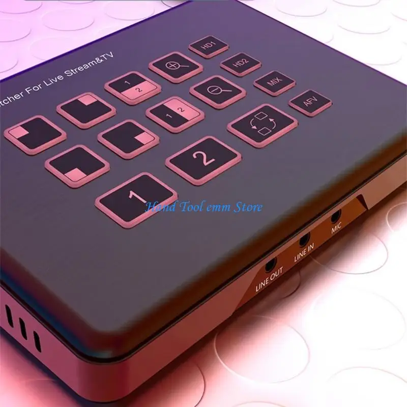 H37F HDTV Switcher 2 Input 2 Output for Seamlessly Multi Camera Video Switching in 1080p and Auditory Mixing
H37F HDTV Switcher 2 Input 2 Output for Seamlessly Multi Camera Video Switching in 1080p and Auditory Mixing