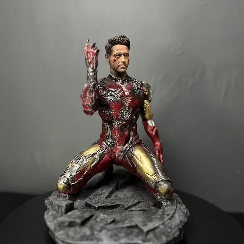 Action Illuminated Iron Man Finger Snapping Statues Figures Avengers Endgame Ironman Kneeling Model Collectible Ornaments Gifts
Action Illuminated Iron Man Finger Snapping Statues Figures Avengers Endgame Ironman Kneeling Model Collectible Ornaments Gifts