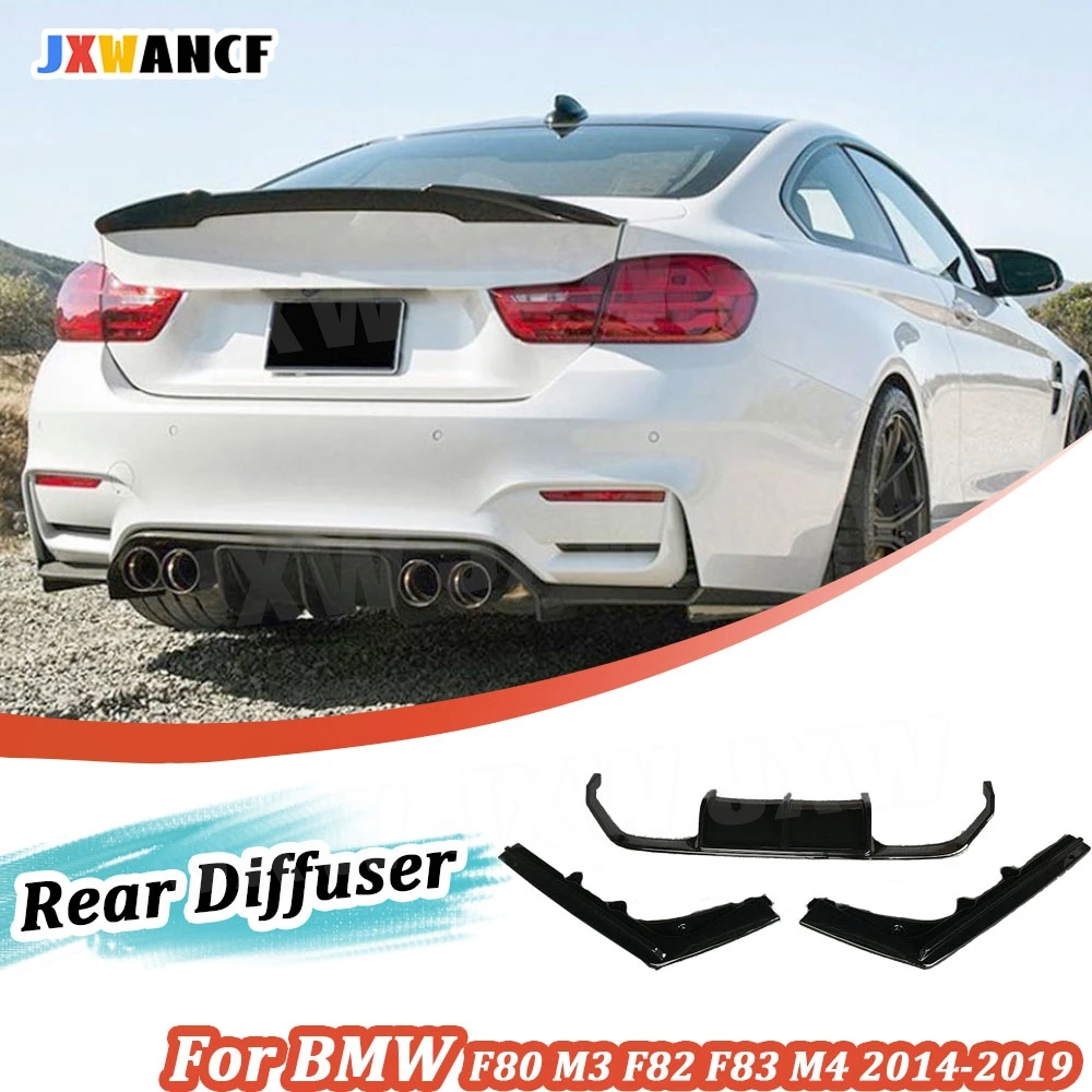 JXWANCF ABS материал, диффузор заднего бампера, разветвители для BMW 3 4 серии F80 M3 F82 F83 M4 2014-2019, автомобильный спойлер
JXWANCF ABS материал, диффузор заднего бампера, разветвители для BMW 3 4 серии F80 M3 F82 F83 M4 2014-2019, автомобильный спойлер