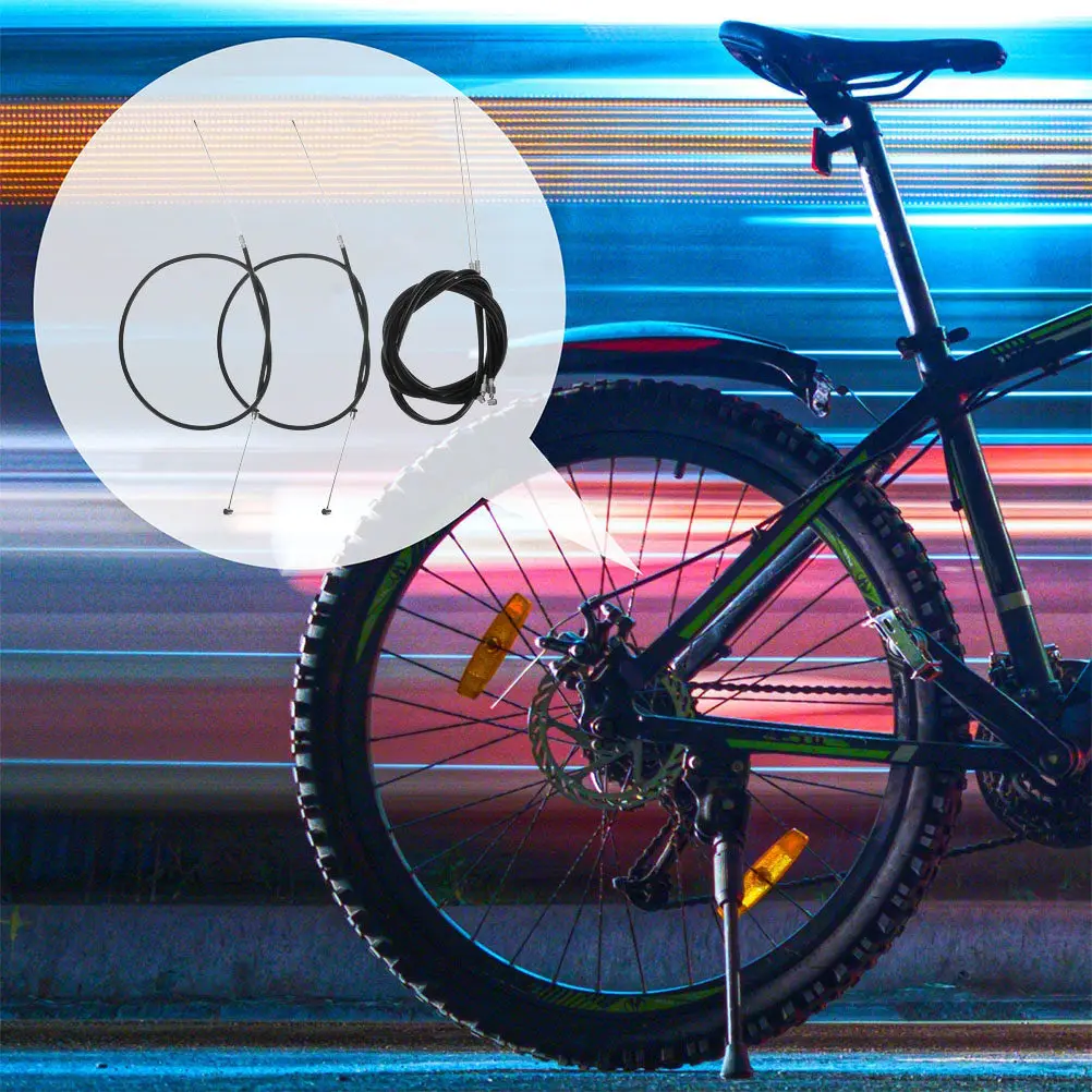 1 set Cable Lines Set Front Back Durable Bike Brake Cable Smooth High Tension Safety Bike Repair Supplies Cycling
1 set Cable Lines Set Front Back Durable Bike Brake Cable Smooth High Tension Safety Bike Repair Supplies Cycling