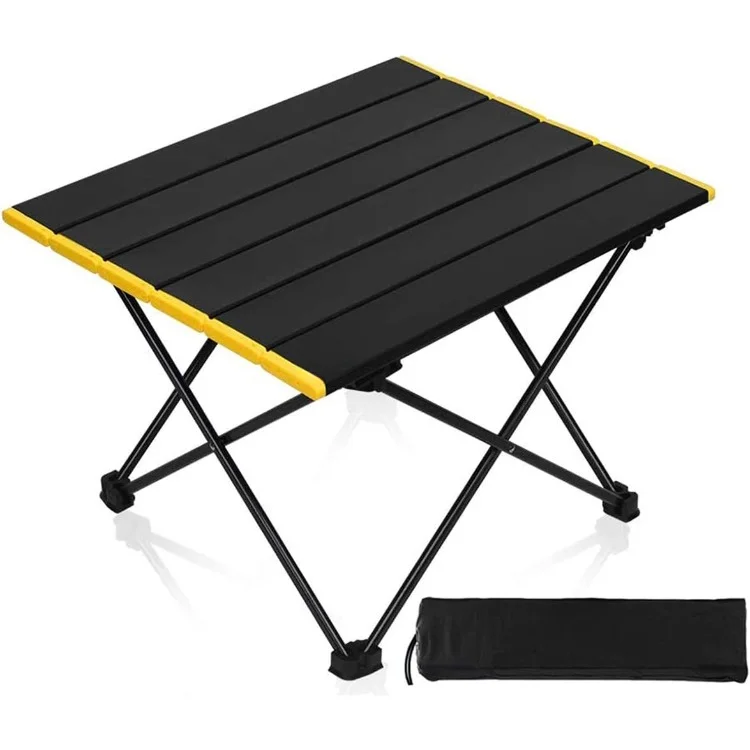 Ultralight Compact Camping Alu. Folding Table with Carry Bag, Two Size (Black - S)
Ultralight Compact Camping Alu. Folding Table with Carry Bag, Two Size (Black - S)